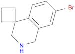 Spiro[cyclobutane-1,4'(1'H)-isoquinoline], 7'-bromo-2',3'-dihydro-