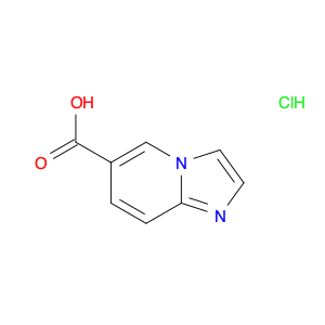 Imidazo[1,2-a]pyridine-6-carboxylic acid, hydrochloride (1:1)