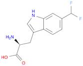 L-Tryptophan, 6-(difluoromethyl)-