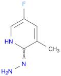 Pyridine, 5-fluoro-2-hydrazinyl-3-methyl-