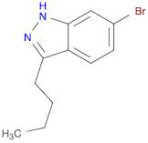 1H-Indazole, 6-bromo-3-butyl-