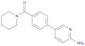 Methanone, [4-(6-amino-3-pyridinyl)phenyl]-1-piperidinyl-