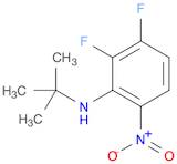 Benzenamine, N-(1,1-dimethylethyl)-2,3-difluoro-6-nitro-