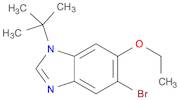 1H-Benzimidazole, 5-bromo-1-(1,1-dimethylethyl)-6-ethoxy-