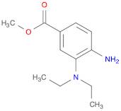 Benzoic acid, 4-amino-3-(diethylamino)-, methyl ester