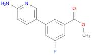 Benzoic acid, 3-(6-amino-3-pyridinyl)-5-fluoro-, methyl ester