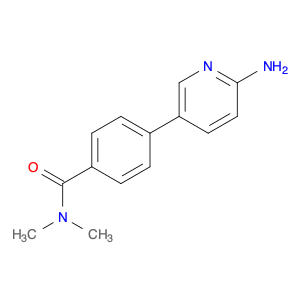 Benzamide, 4-(6-amino-3-pyridinyl)-N,N-dimethyl-