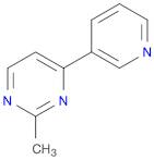 Pyrimidine, 2-methyl-4-(3-pyridinyl)-