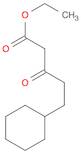 Cyclohexanepentanoic acid, β-oxo-, ethyl ester