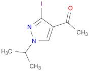 Ethanone, 1-[3-iodo-1-(1-methylethyl)-1H-pyrazol-4-yl]-