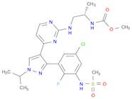 Carbamic acid, N-[(1S)-2-[[4-[3-[5-chloro-2-fluoro-3-[(methylsulfonyl)amino]phenyl]-1-(1-methyleth…