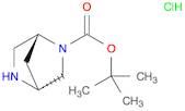 2,5-Diazabicyclo[2.2.1]heptane-2-carboxylic acid, 1,1-dimethylethyl ester, hydrochloride (1:1), ...