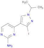 2-Pyrimidinamine, 4-[3-iodo-1-(1-methylethyl)-1H-pyrazol-4-yl]-