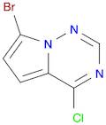 Pyrrolo[2,1-f][1,2,4]triazine, 7-bromo-4-chloro-