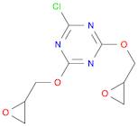 1,3,5-Triazine, 2-chloro-4,6-bis(2-oxiranylmethoxy)-