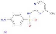 Benzenesulfonamide, 4-amino-N-(4-methyl-2-pyrimidinyl)-, sodium salt (1:1)