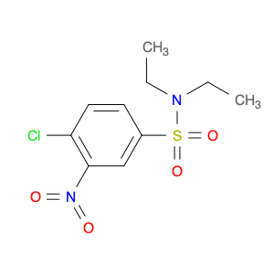 Benzenesulfonamide, 4-chloro-N,N-diethyl-3-nitro-