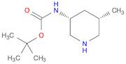 Carbamic acid, N-[(3R,5S)-5-methyl-3-piperidinyl]-, 1,1-dimethylethyl ester