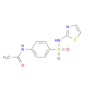 Acetamide, N-[4-[(2-thiazolylamino)sulfonyl]phenyl]-