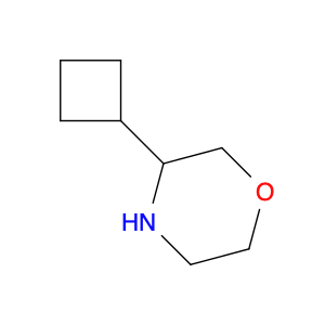 Morpholine, 3-cyclobutyl-