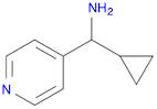 4-Pyridinemethanamine, α-cyclopropyl-