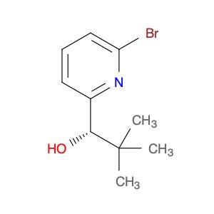 2-Pyridinemethanol, 6-bromo-α-(1,1-dimethylethyl)-, (αS)-