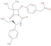 Benzeneacetic acid, 4-[[(2S)-3,3-diethyl-1-[[[(1R)-1-(4-methylphenyl)butyl]amino]carbonyl]-4-oxo-2…