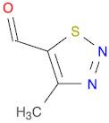 1,2,3-Thiadiazole-5-carboxaldehyde, 4-methyl-