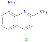 8-Quinolinamine, 4-chloro-2-methyl-