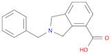 1H-Isoindole-4-carboxylic acid, 2,3-dihydro-2-(phenylmethyl)-