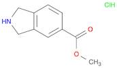 1H-Isoindole-5-carboxylic acid, 2,3-dihydro-, methyl ester, hydrochloride (1:1)