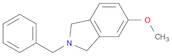 1H-Isoindole, 2,3-dihydro-5-methoxy-2-(phenylmethyl)-