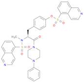 5-Isoquinolinesulfonic acid, 4-[(2S)-2-[(5-isoquinolinylsulfonyl)methylamino]-3-oxo-3-(4-phenyl-1-…