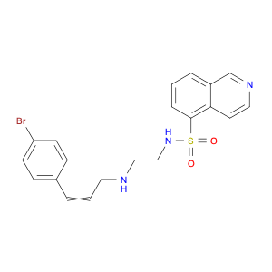 5-Isoquinolinesulfonamide, N-[2-[[3-(4-bromophenyl)-2-propen-1-yl]amino]ethyl]-