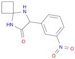 5,8-Diazaspiro[3.4]octan-6-one, 7-(3-nitrophenyl)-