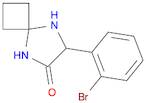 5,8-Diazaspiro[3.4]octan-6-one, 7-(2-bromophenyl)-