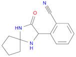 Benzonitrile, 2-(2-oxo-1,4-diazaspiro[4.4]non-3-yl)-