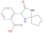 Benzoic acid, 2-(2-oxo-1,4-diazaspiro[4.4]non-3-yl)-