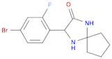 1,4-Diazaspiro[4.4]nonan-2-one, 3-(4-bromo-2-fluorophenyl)-