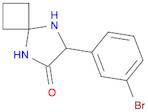 5,8-Diazaspiro[3.4]octan-6-one, 7-(3-bromophenyl)-