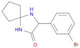 1,4-Diazaspiro[4.4]nonan-2-one, 3-(3-bromophenyl)-