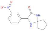 1,4-Diazaspiro[4.4]nonan-2-one, 3-(3-nitrophenyl)-