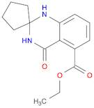 Spiro[cyclopentane-1,2'(1'H)-quinazoline]-5'-carboxylic acid, 3',4'-dihydro-4'-oxo-, ethyl ester