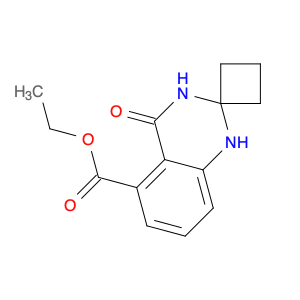 Spiro[cyclobutane-1,2'(1'H)-quinazoline]-5'-carboxylic acid, 3',4'-dihydro-4'-oxo-, ethyl ester