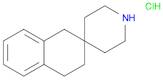 Spiro[naphthalene-2(1H),4'-piperidine], 3,4-dihydro-, hydrochloride (1:1)