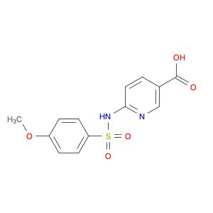 6-(4-Methoxyphenylsulfonamido)nicotinic acid