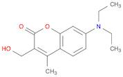 2H-1-Benzopyran-2-one, 7-(diethylamino)-3-(hydroxymethyl)-4-methyl-