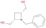 2,4-Azetidinedimethanol, 1-(phenylmethyl)-, (2R,4S)-rel-