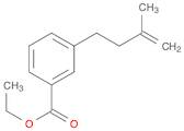 Benzoic acid, 3-(3-methyl-3-buten-1-yl)-, ethyl ester