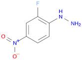 Hydrazine, (2-fluoro-4-nitrophenyl)-